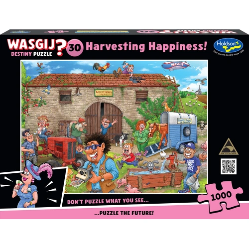 Holdson - WASGIJ? Destiny 30 Harvesting Happiness Puzzle 1000pcs
