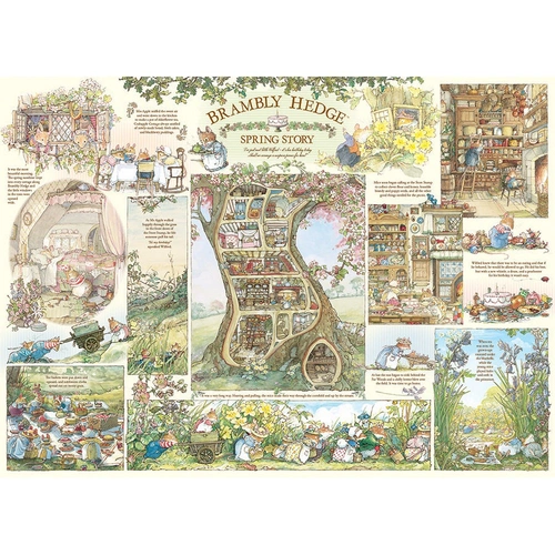 Cobble Hill - Brambly Hedge Spring Story Puzzle 1000pc