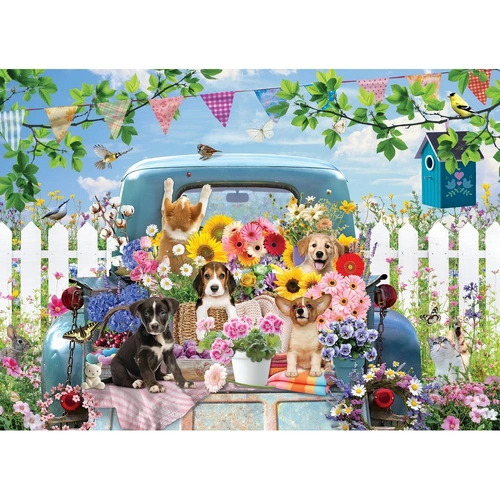 Cobble Hill - Country Truck in Summer Puzzle 500pc