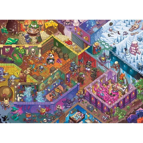 Cobble Hill - Dungeon Run Puzzle 500pc