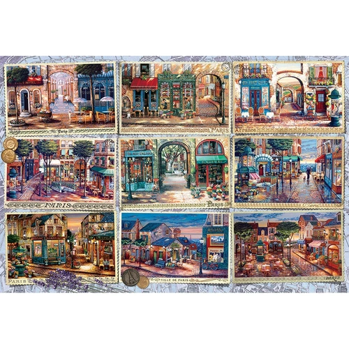 Cobble Hill - Memories of Paris Puzzle 2000pc