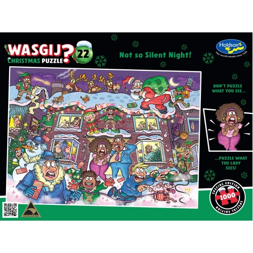 Holdson - WASGIJ? Christmas 22 No So Silent Night Puzzle 1000pc