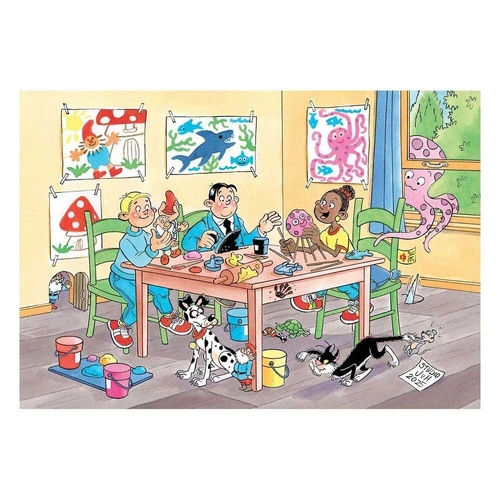 Jumbo - Jan Van Haasteren Junior - Clay Art Puzzle 150pc