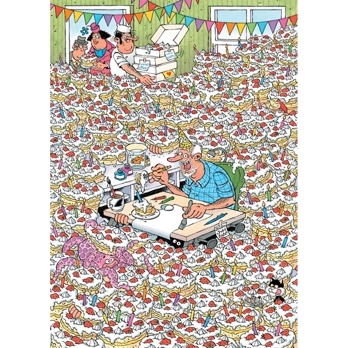 Jumbo - Jan Van Haasteren - Hooray, Jan 90 Years! Puzzle 500pc