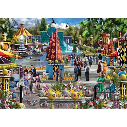 Jumbo - Falcon - Festival of Britain Puzzle 1000pc