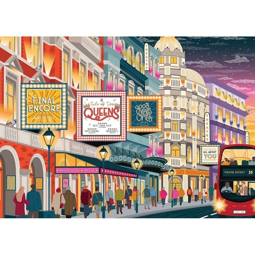 Jumbo - Falcon - Night at the Theatre Puzzle 1000pc