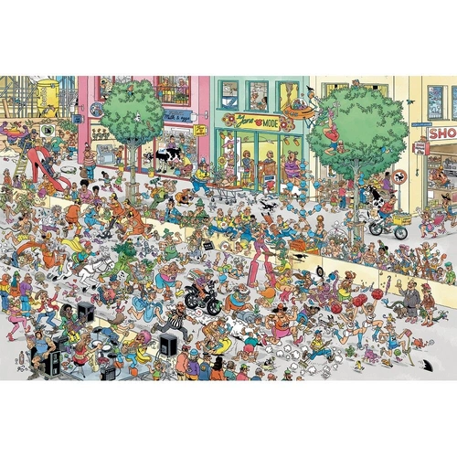 Jumbo - Jan Van Haasteren - Pumped Up Puzzle 1500pc