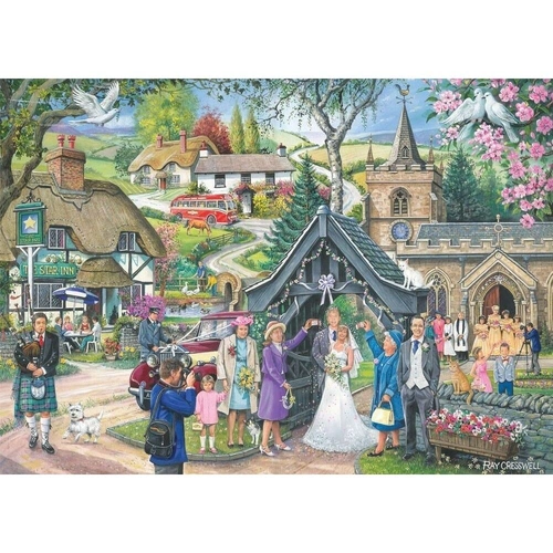 Holdson - Country Charm, Wedding Day Puzzle 1000pc