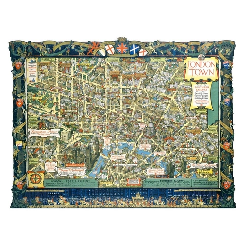 Gibsons - London Town by Southern Railway Puzzle 1000pc