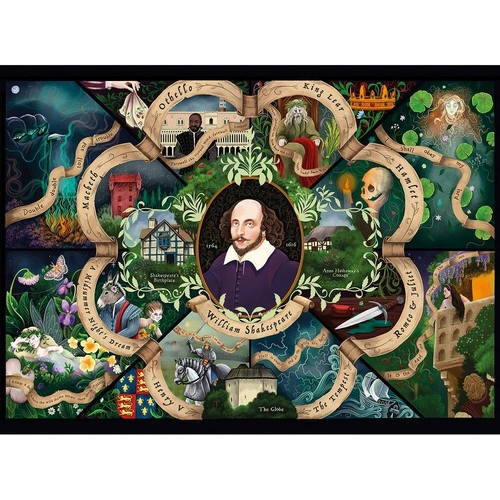Gibsons - Shakespeare Puzzle 1000pc