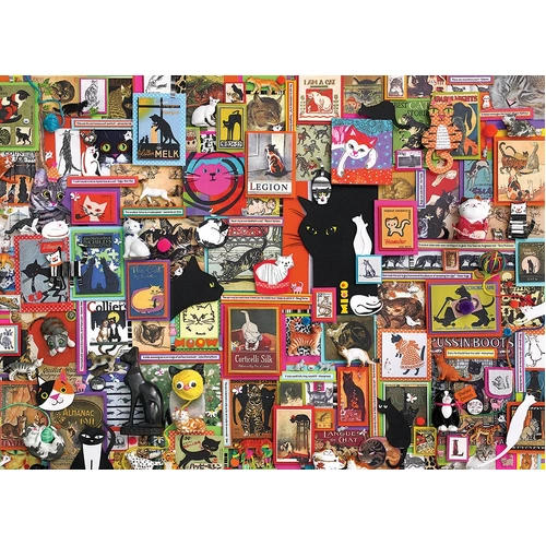 Cobble Hill - Catsville Puzzle 1000pc