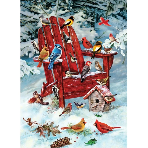 Cobble Hill - Adirondack Birds Puzzle 1000pc