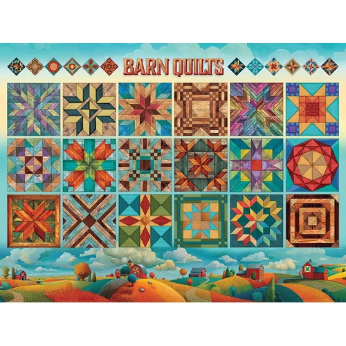 Cobble Hill - Barn Quilts Large Piece Puzzle 275pc
