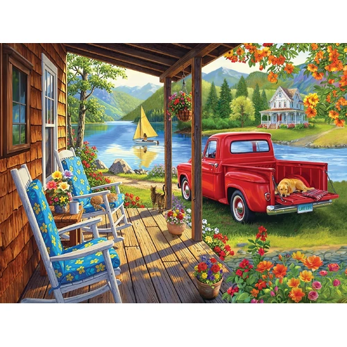 Cobble Hill - Lake Life Large Piece Puzzle 275pc