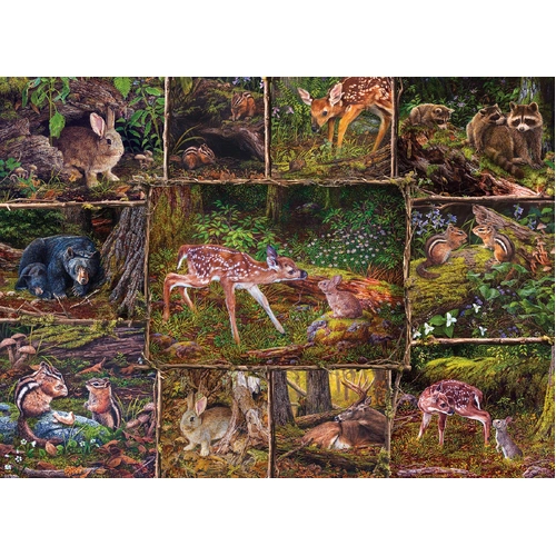 Cobble Hill - Into the Woods Family Puzzle 350pc
