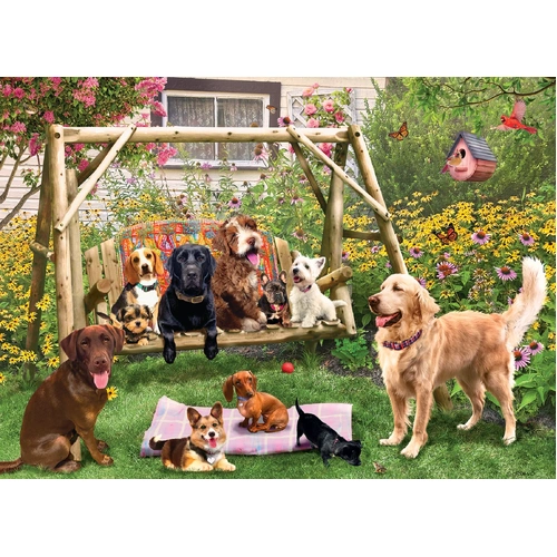 Cobble Hill - Doggie Daycare Puzzle 500pc
