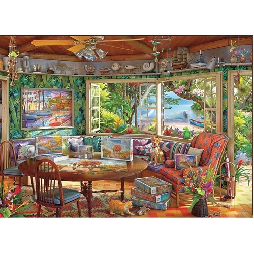 Holdson - Outside my Window - Holiday Room Puzzle 1000pc
