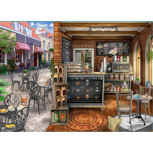 Holdson - Streetwise Treasures - Coffee Shop Puzzle 1000pc