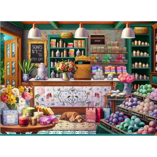 Holdson - Streetwise Treasures - Soap & Candle Shop Puzzle 1000pc