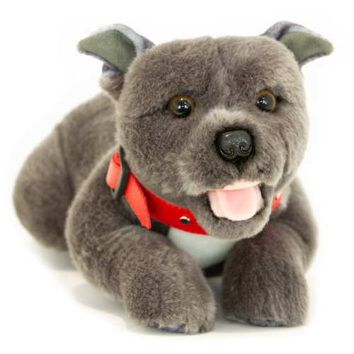 Bocchetta - Bullet Blue Staffordshire Bull Terrier Plush Toy 33cm
