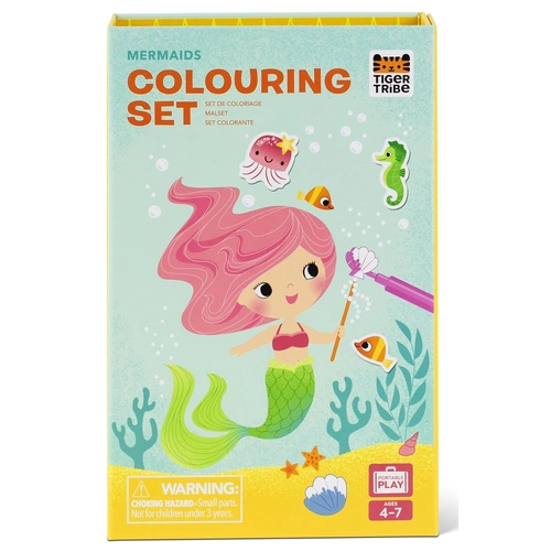 Tiger Tribe - Colouring Set - Mermaids