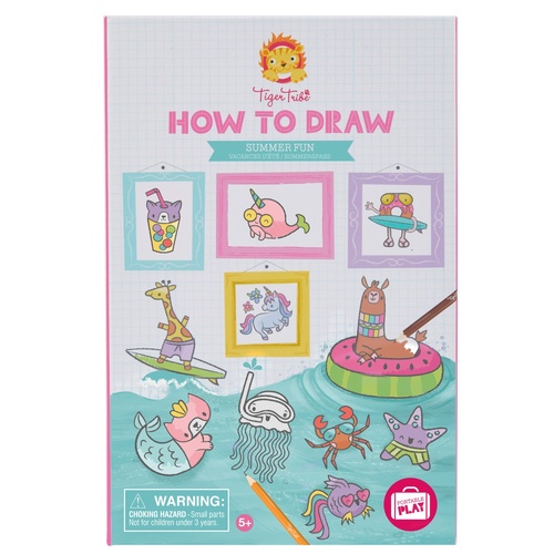 Tiger Tribe - How to Draw - Summer Fun