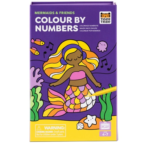 Tiger Tribe - Colour by Numbers - Mermaids and Friends