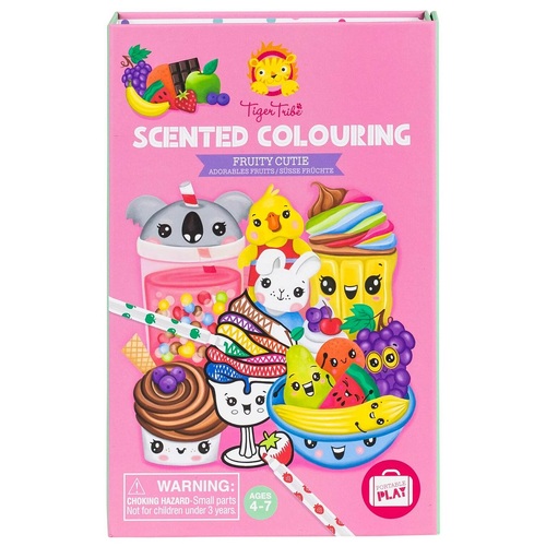Tiger Tribe - Scented Colouring - Fruity Cutie