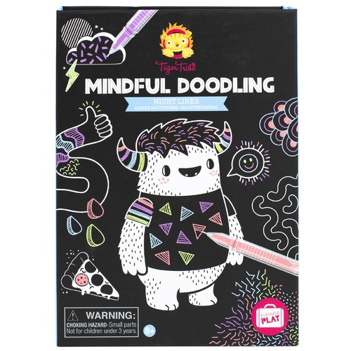 Tiger Tribe - Mindful Doodling - Night Lines