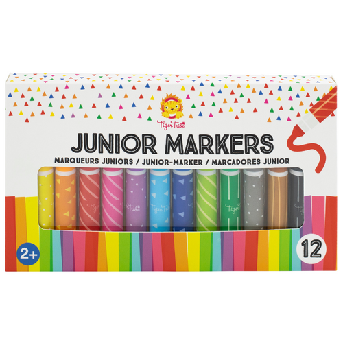 Tiger Tribe - Junior Markers (12 pack)