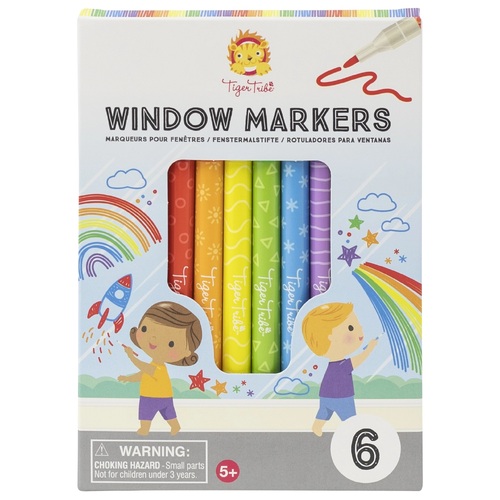 Tiger Tribe - Window Markers (6 pack)