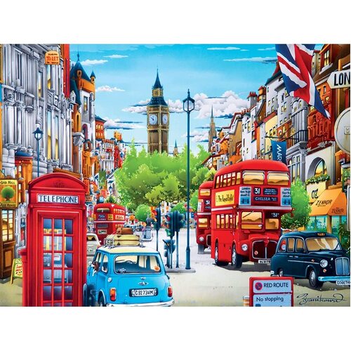 Masterpieces - Travel Diary London Puzzle 550pc
