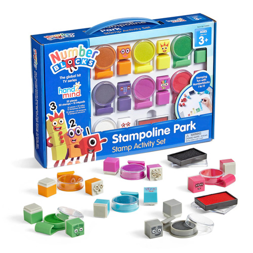 Hand2Mind - Numberblocks Stampoline Park Activity Set