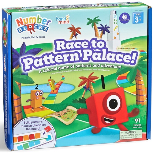 Hand2Mind - Numberblocks Race to Pattern Palace (DAMAGED BOX)