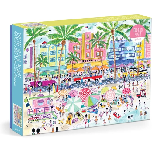 Galison - South Beach Miami Puzzle 1000pc