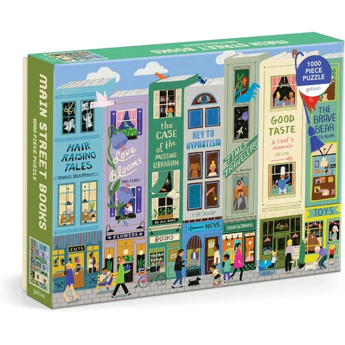 Galison - Main Street Books Puzzle 1000pc