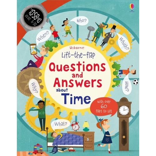 Usborne - Lift-The-Flap Questions And Answers: About Time