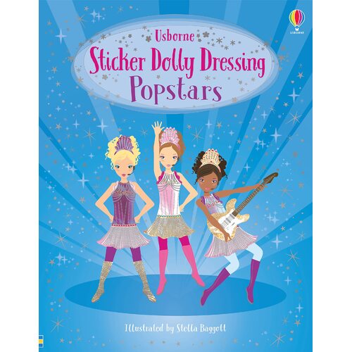 Usborne - Sticker Dolly Dressing: Popstars