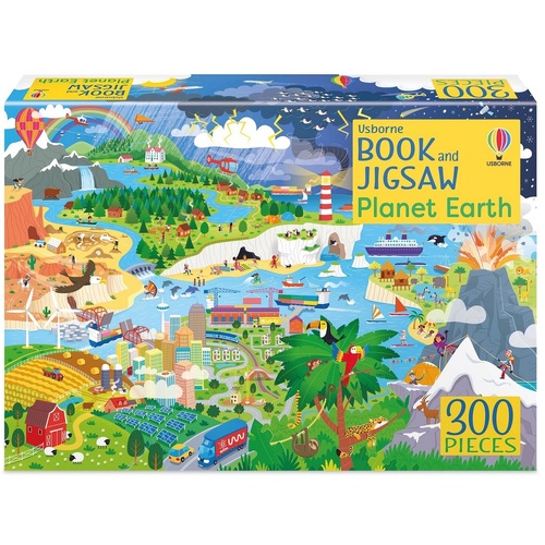 Usborne - Book and Jigsaw - Planet Earth 300pc