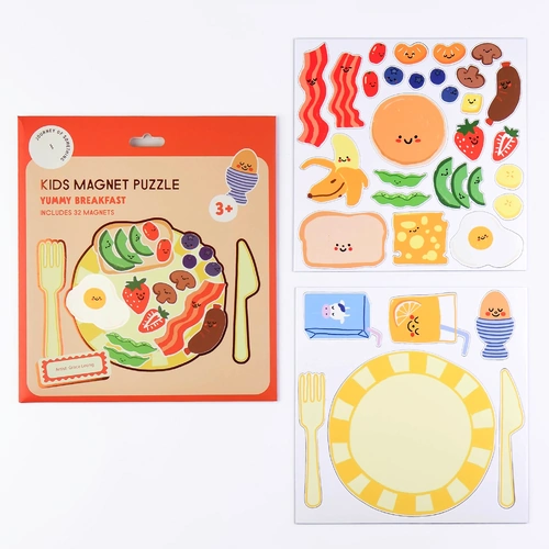 Journey of Something - Kids Magnet Puzzle - Yummy Breakfast