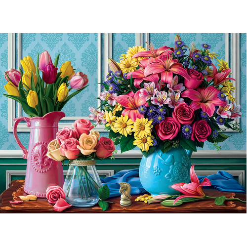 Anatolian - Flowers in Vases Puzzle 1000pc