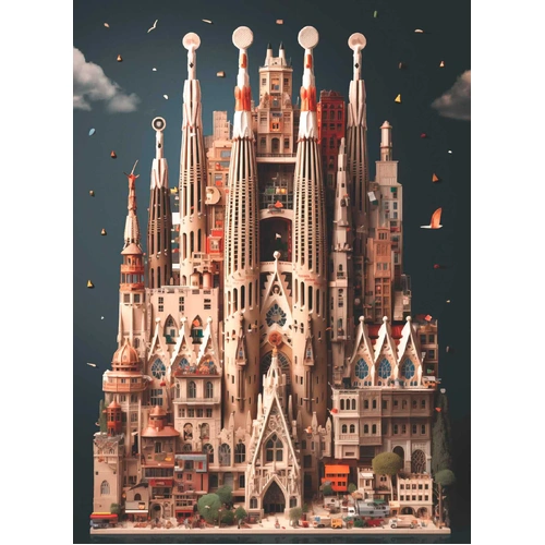 Anatolian - La Sagrada Familia Puzzle 1000pc