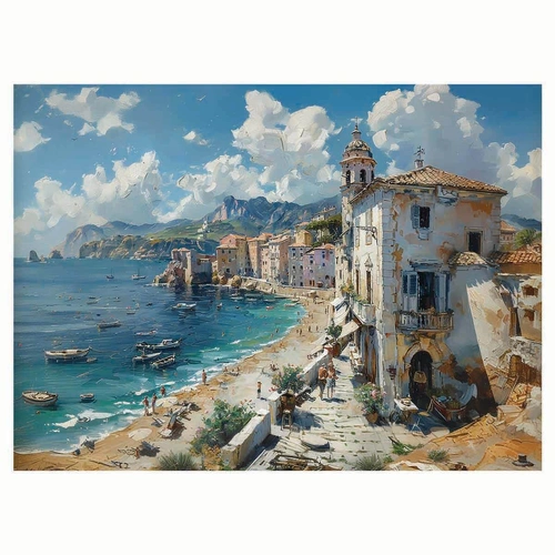 Anatolian - The Village By The Sea Puzzle 1000pc