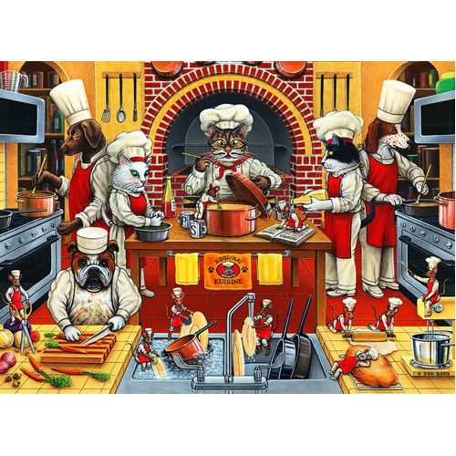 Anatolian - Kool Kat Kuisine Puzzle 500pc