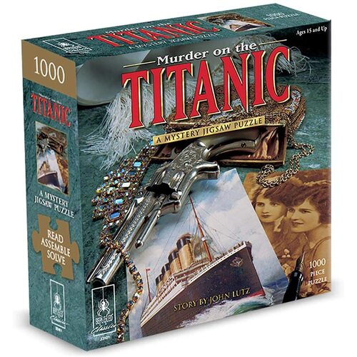 BePuzzled - Murder on the Titanic Mystery Jigsaw Puzzle 1000pc