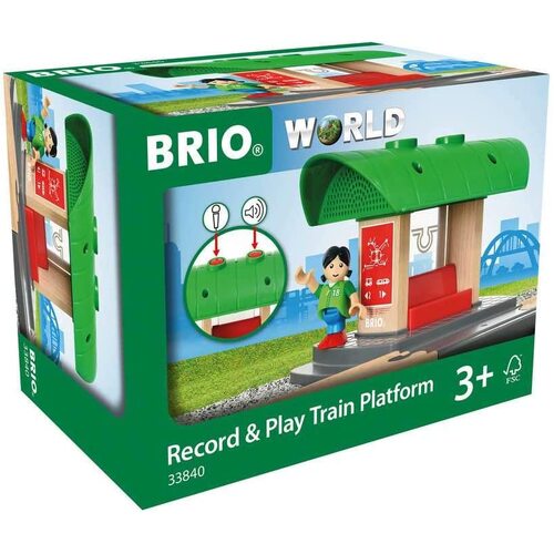 BRIO - Record & Play Train Platform