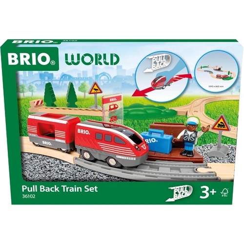 BRIO - Pullback Train Set