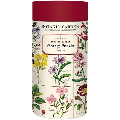 Cavallini - Botanic Garden Puzzle 1000pc