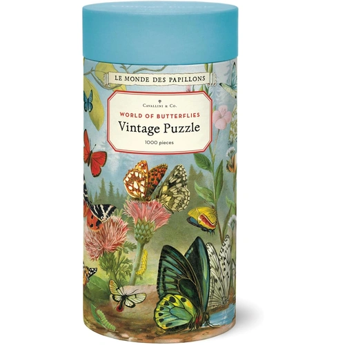 Cavallini - World of Butterflies Puzzles 1000pc