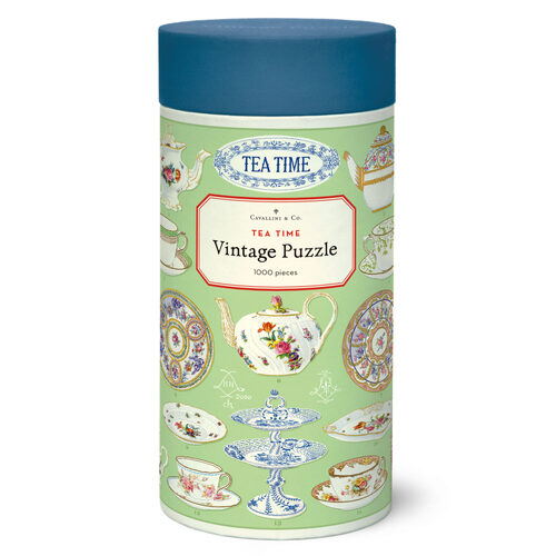 Cavallini - Tea Time Puzzle 1000pc